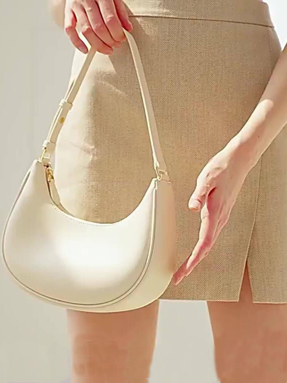 Miriam | Women’s crescent shoulder bag with minimalist design