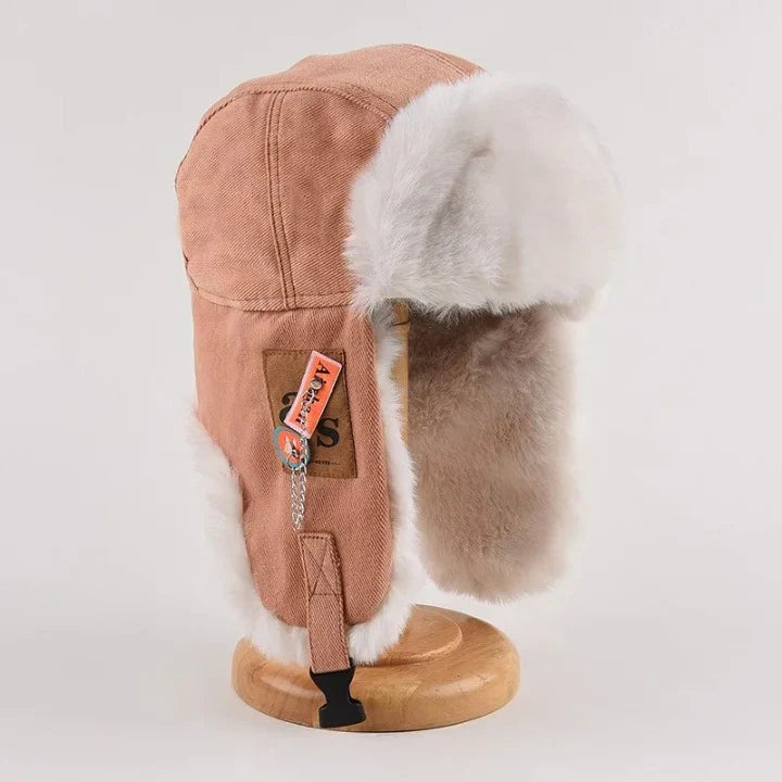 Beatrix | Women’s faux fur trapper hat with ear flaps