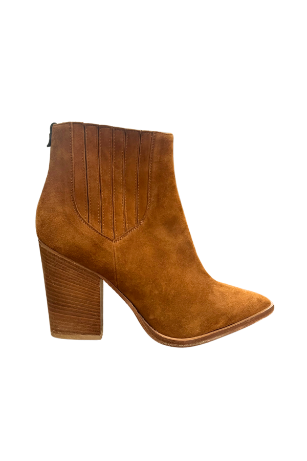 Mariel | Women’s block-heel suede ankle boots