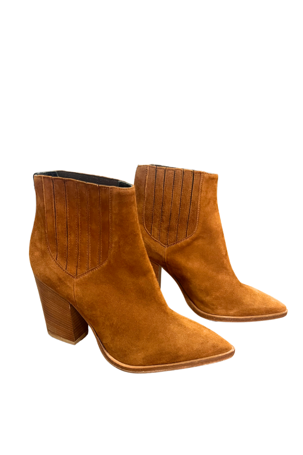 Mariel | Women’s block-heel suede ankle boots