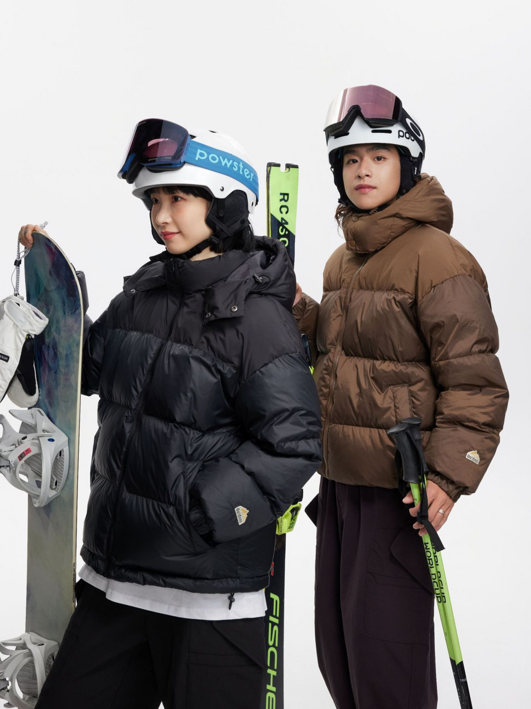 Haislyn | Women’s detachable hood duck down jacket