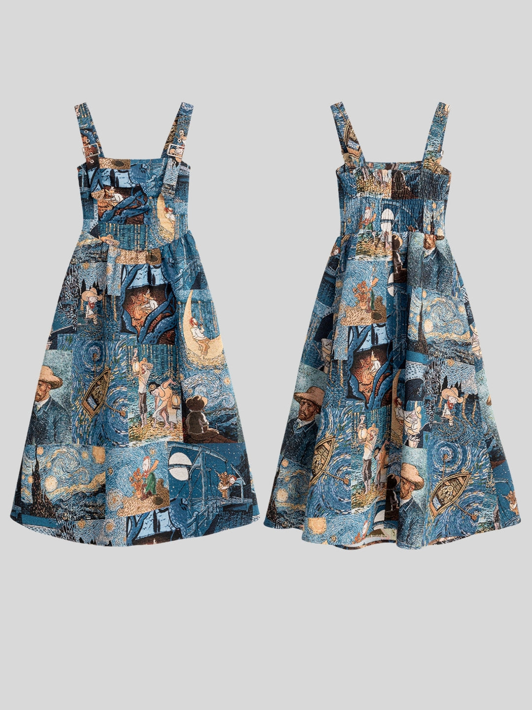 Wendy | Women's jacquard printed dress