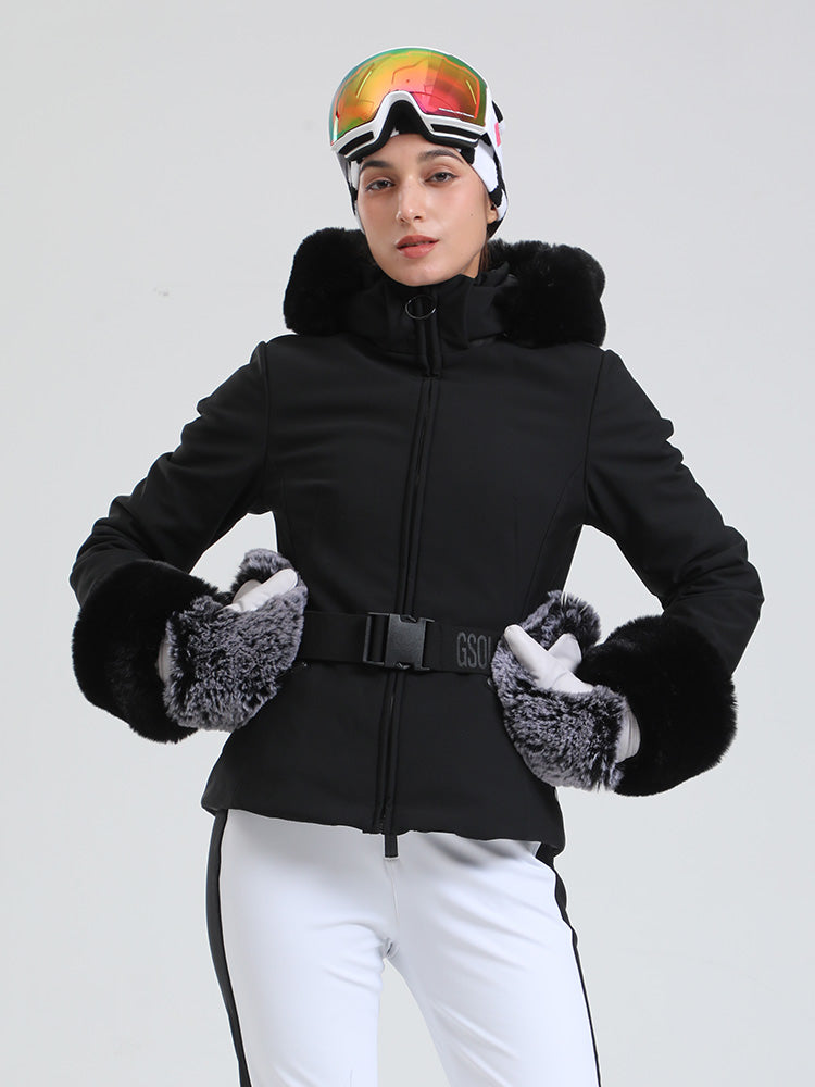 Evalin | Women’s alpine ski jacket with a relaxed, structured winter silhouette