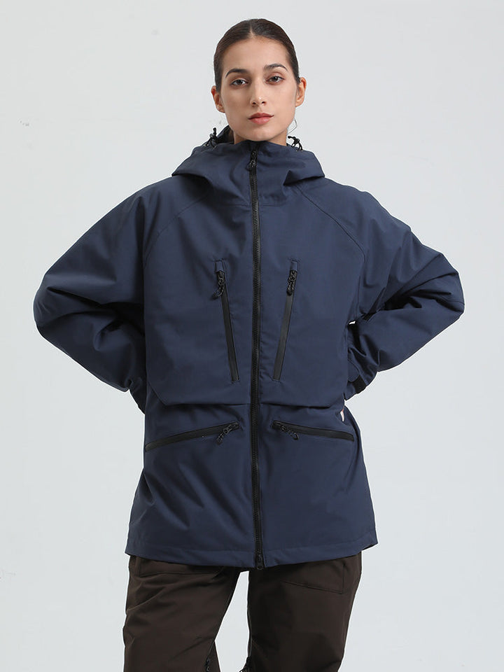 Tressa | Women’s cargo snow jacket with baggy mountain-ready shaping