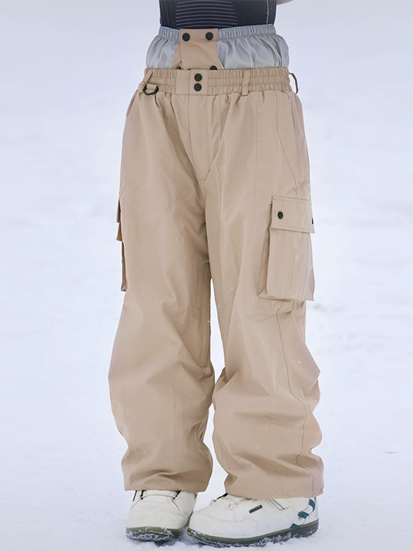 Tarren | Women’s baggy snow pants with cargo pockets and wide-flowing silhouette