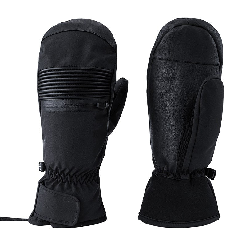 Harlen | Women’s snow mittens with pre-shaped contour and versatile winter detailing