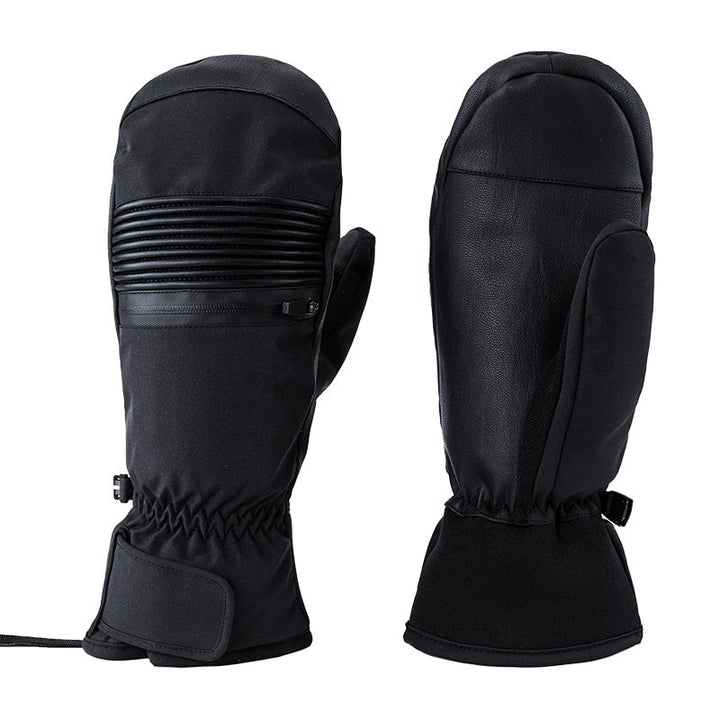 Harlen | Women’s snow mittens with pre-shaped contour and versatile winter detailing