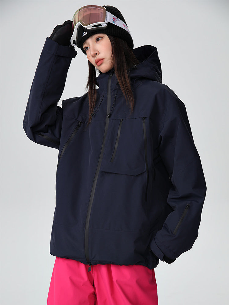 Maelix | Women’s baggy mountain snow jacket with a durable all-terrain silhouette