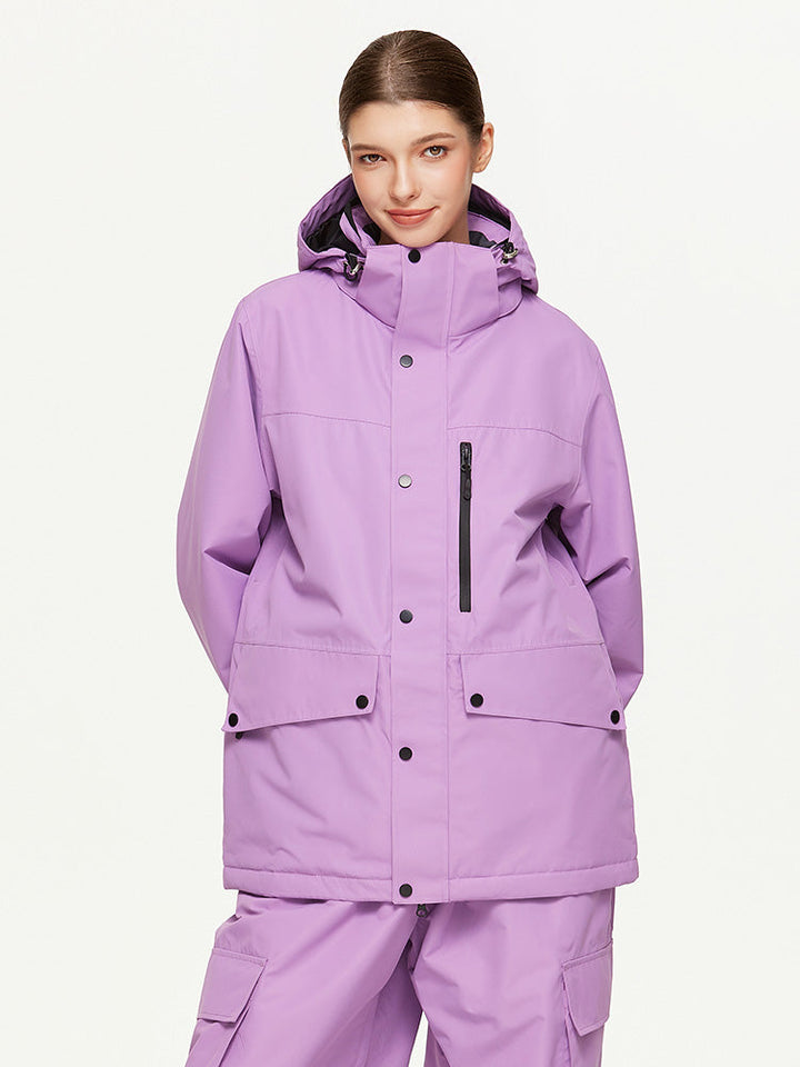 Marvie | Women’s alpine snow jacket with a modern, structured winter silhouette