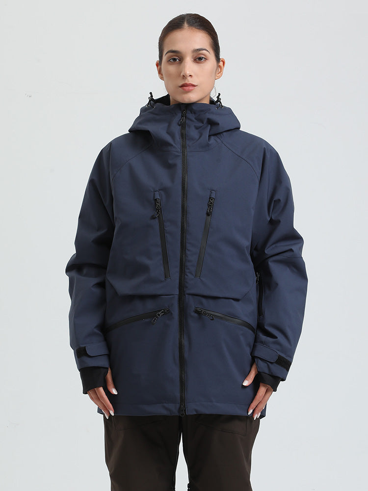 Tressa | Women’s cargo snow jacket with baggy mountain-ready shaping