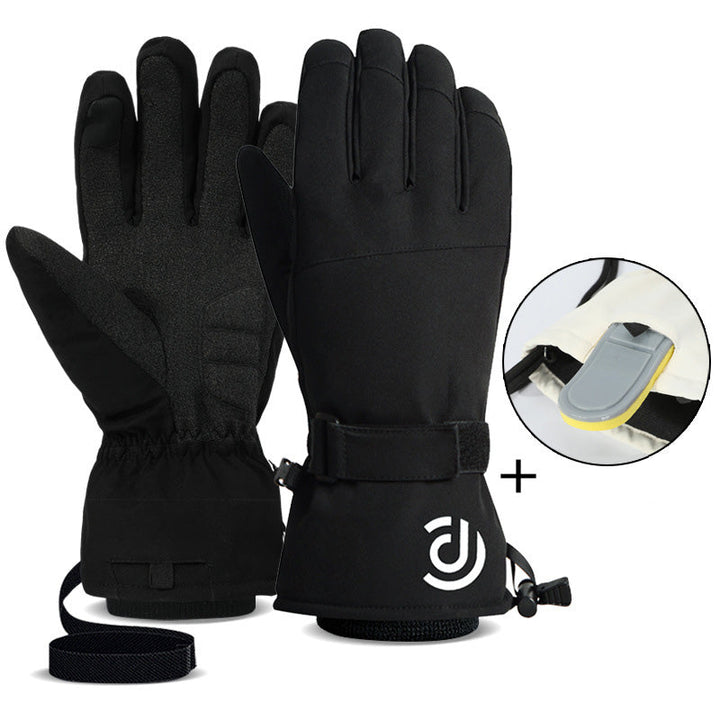Evra | Women’s snow gloves with reinforced palm and streamlined protective shaping