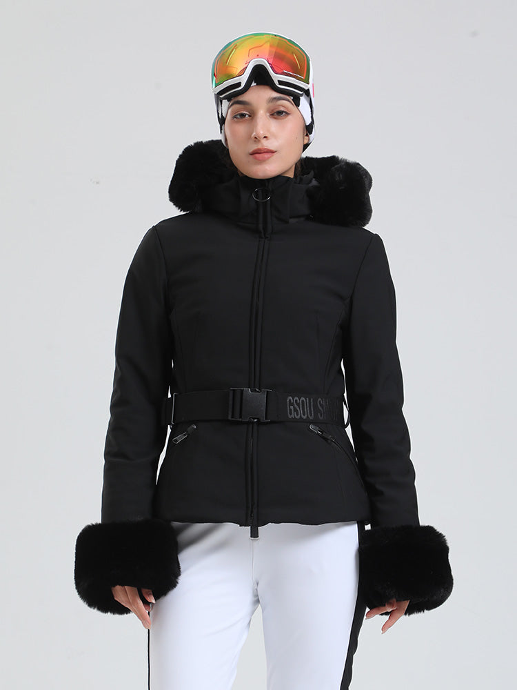 Evalin | Women’s alpine ski jacket with a relaxed, structured winter silhouette