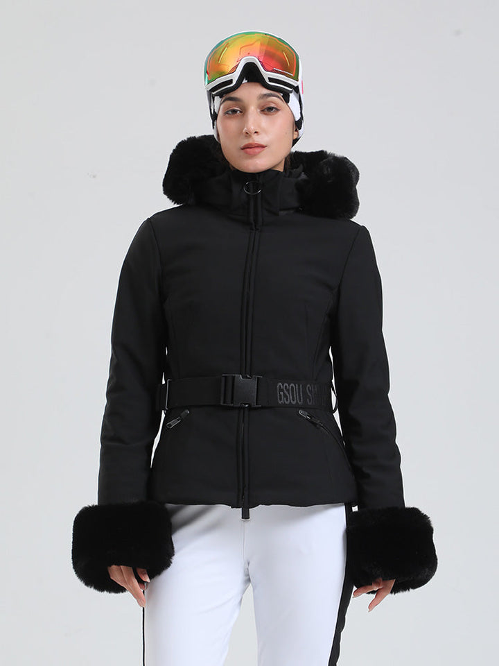 Evalin | Women’s alpine ski jacket with a relaxed, structured winter silhouette