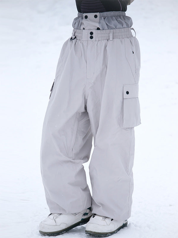 Tarren | Women’s baggy snow pants with cargo pockets and wide-flowing silhouette