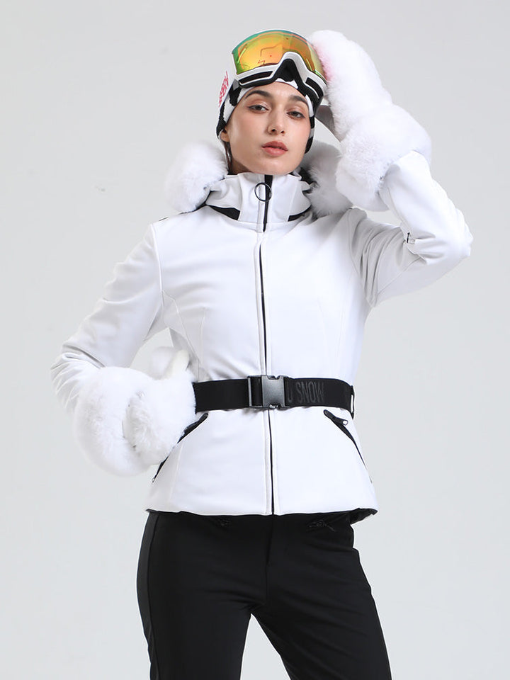 Evalin | Women’s alpine ski jacket with a relaxed, structured winter silhouette