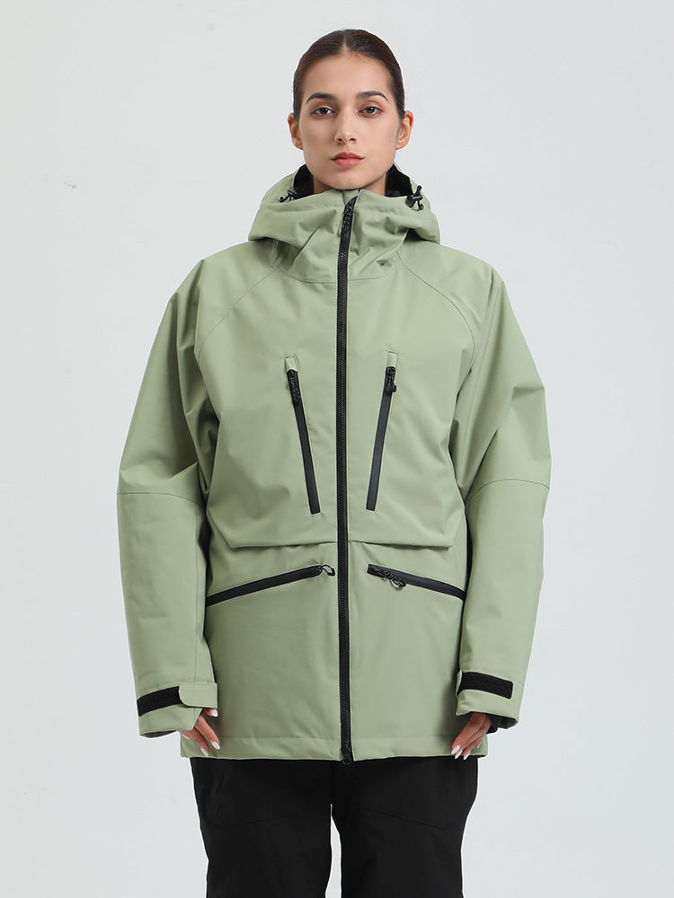 Tressa | Women’s cargo snow jacket with baggy mountain-ready shaping