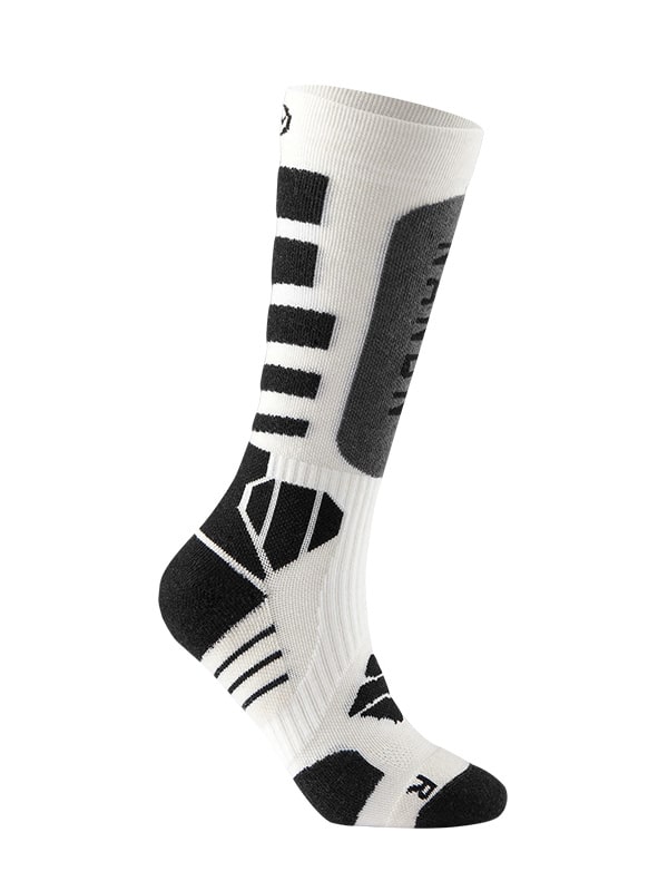 Ralen | Women’s long ski socks with supportive shaping and extended coverage