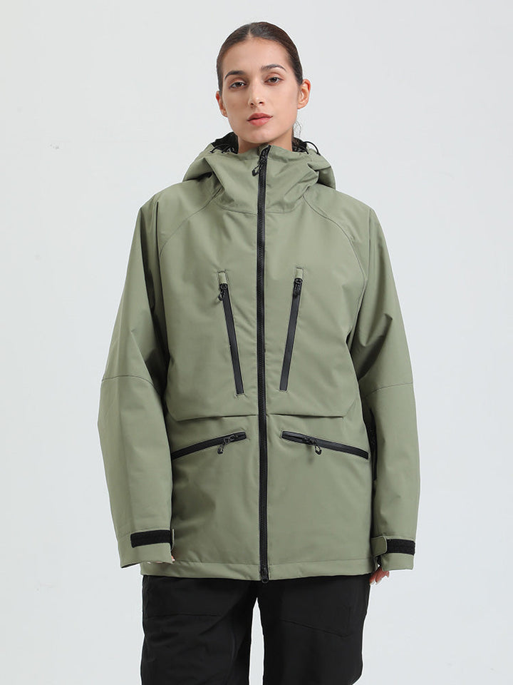 Tressa | Women’s cargo snow jacket with baggy mountain-ready shaping