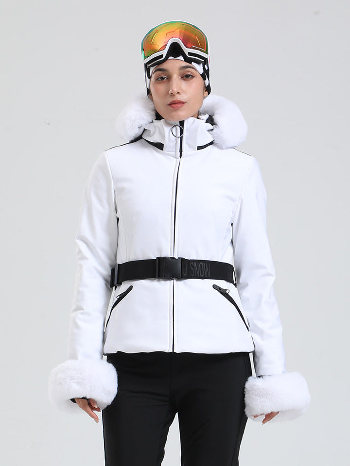 Evalin | Women’s alpine ski jacket with a relaxed, structured winter silhouette