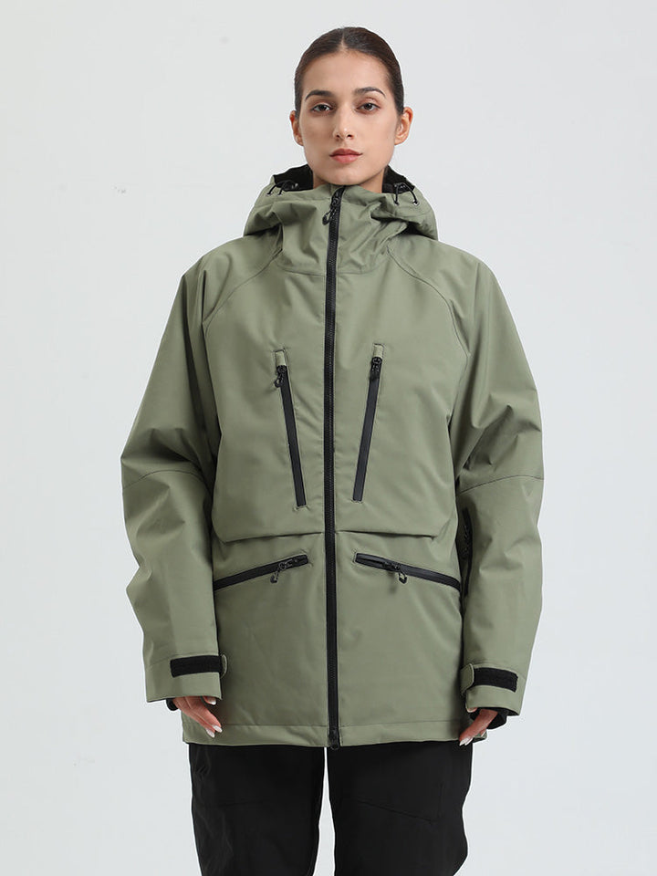 Tressa | Women’s cargo snow jacket with baggy mountain-ready shaping