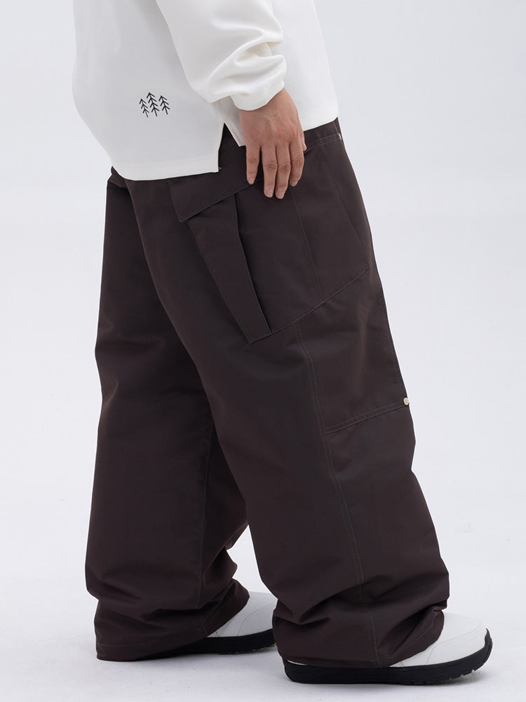 Zayra | Women’s baggy freestyle snow pants with a double-knee workwear silhouette