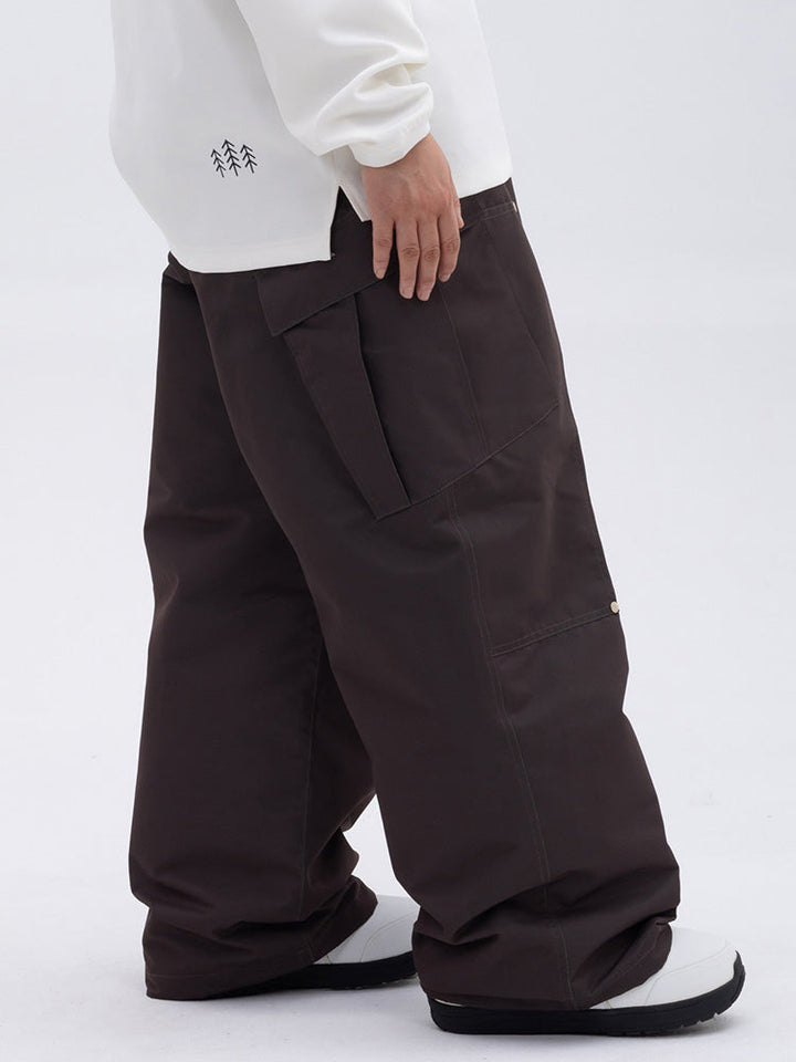 Zayra | Women’s baggy freestyle snow pants with a double-knee workwear silhouette