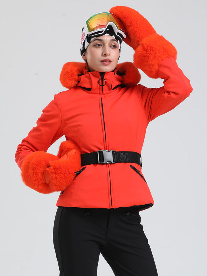 Evalin | Women’s alpine ski jacket with a relaxed, structured winter silhouette