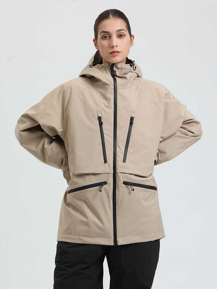 Tressa | Women’s cargo snow jacket with baggy mountain-ready shaping