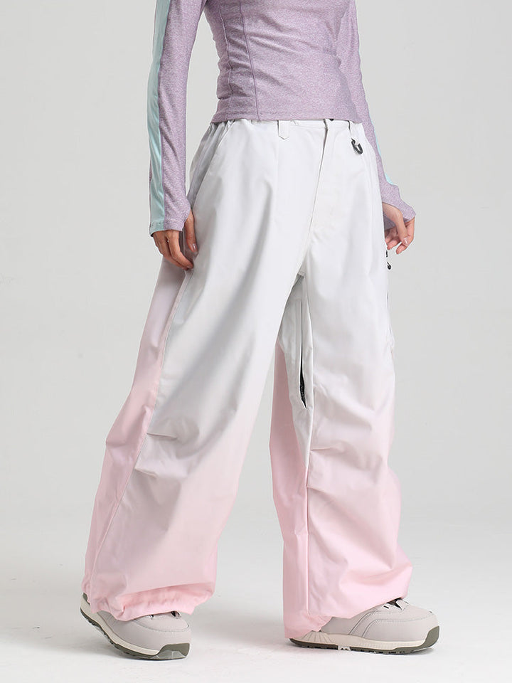 Letha | Women’s baggy snow pants with urban-inspired cargo shaping