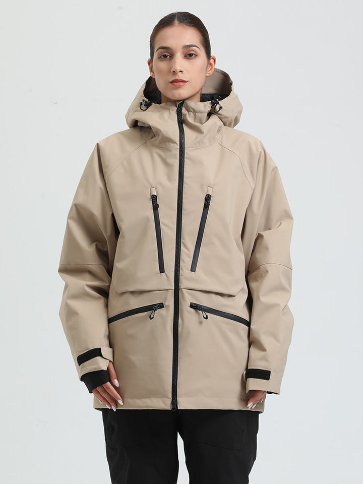 Tressa | Women’s cargo snow jacket with baggy mountain-ready shaping