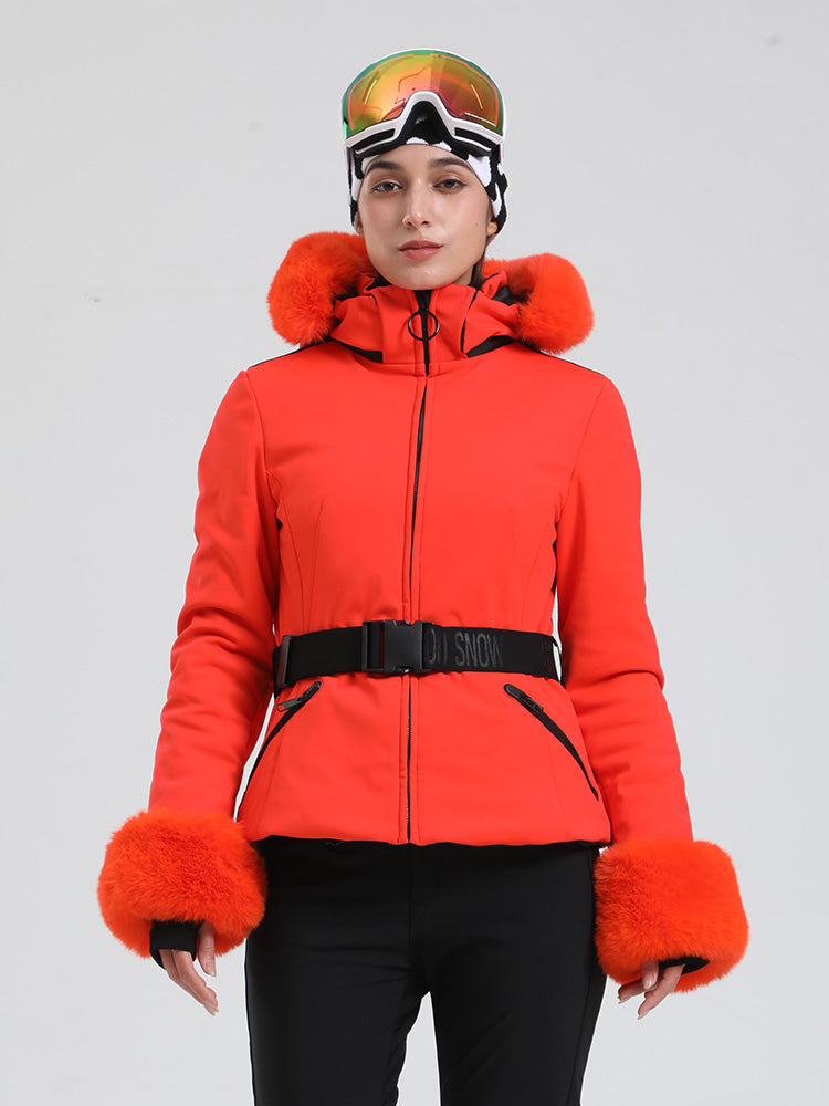 Evalin | Women’s alpine ski jacket with a relaxed, structured winter silhouette