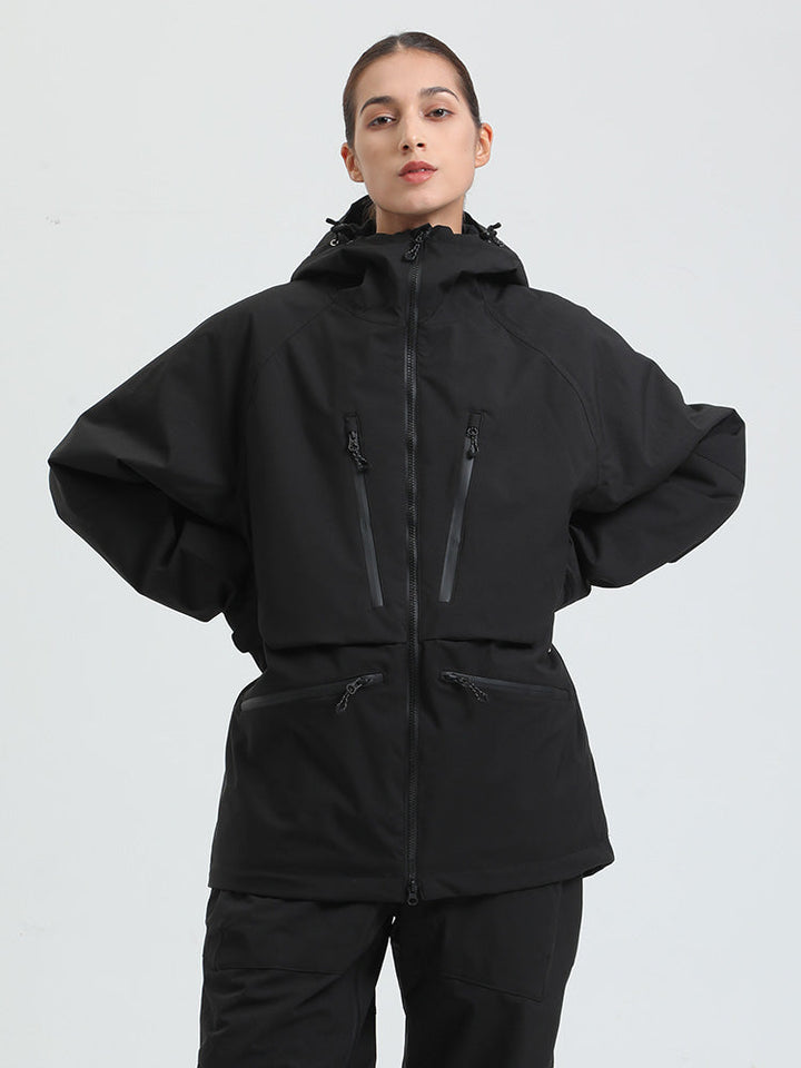 Tressa | Women’s cargo snow jacket with baggy mountain-ready shaping