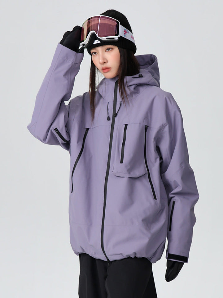 Maelix | Women’s baggy mountain snow jacket with a durable all-terrain silhouette