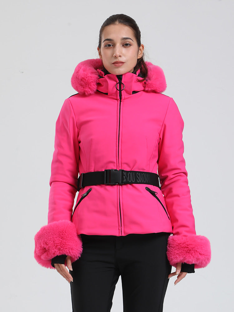 Evalin | Women’s alpine ski jacket with a relaxed, structured winter silhouette