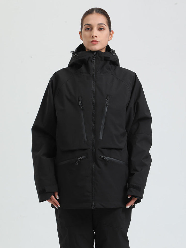 Tressa | Women’s cargo snow jacket with baggy mountain-ready shaping