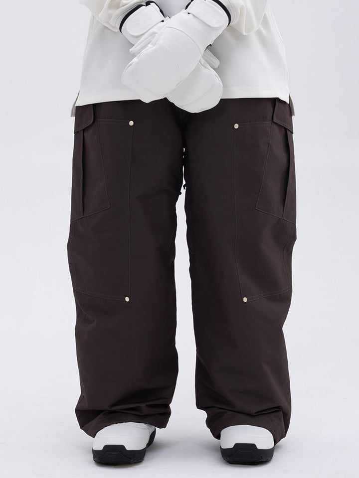 Zayra | Women’s baggy freestyle snow pants with a double-knee workwear silhouette