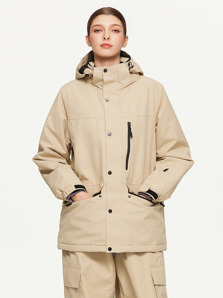Marvie | Women’s alpine snow jacket with a modern, structured winter silhouette