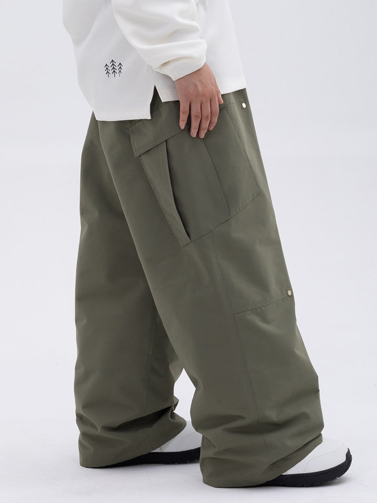 Zayra | Women’s baggy freestyle snow pants with a double-knee workwear silhouette