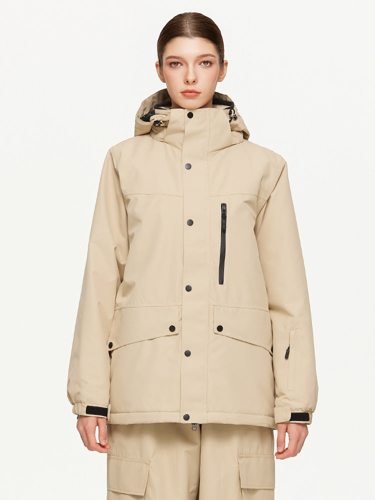 Marvie | Women’s alpine snow jacket with a modern, structured winter silhouette