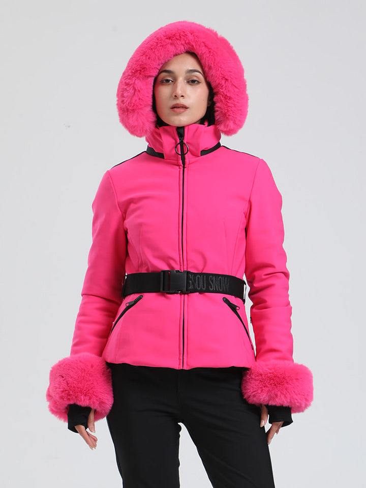 Evalin | Women’s alpine ski jacket with a relaxed, structured winter silhouette