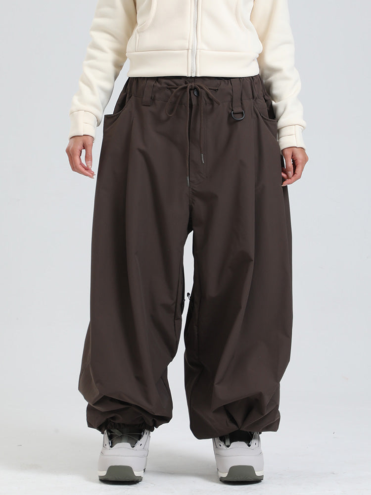 Vayla | Women’s super baggy snow pants with park-ready cargo shaping