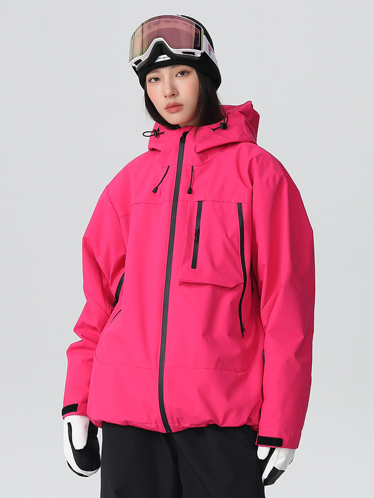 Maelix | Women’s baggy mountain snow jacket with a durable all-terrain silhouette