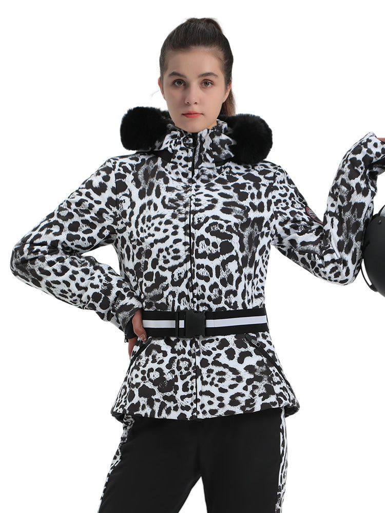 Maelinne | Women’s mountain ski jacket with a structured, refined silhouette