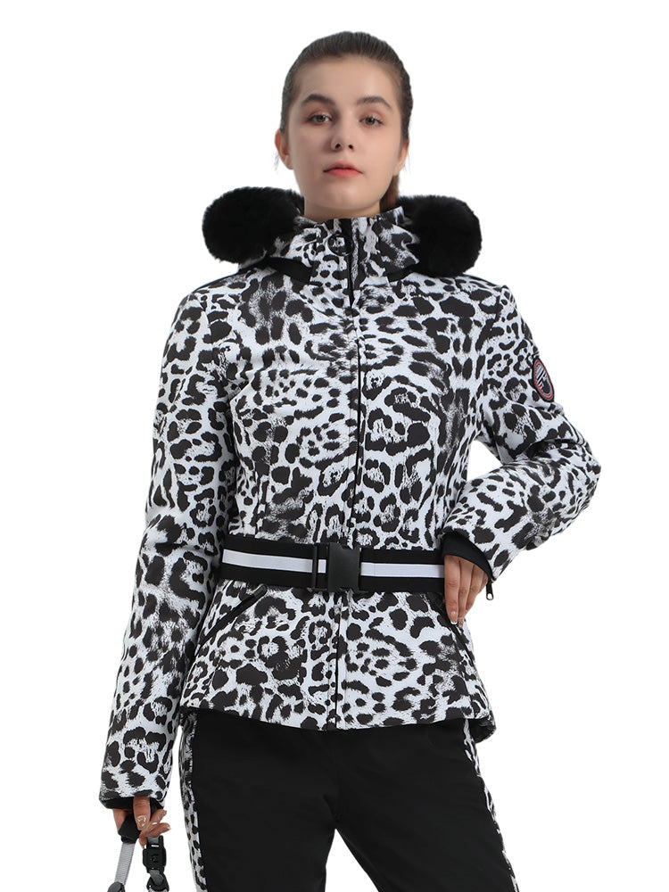 Maelinne | Women’s mountain ski jacket with a structured, refined silhouette