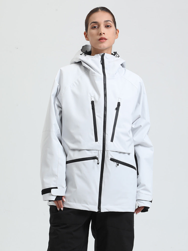 Tressa | Women’s cargo snow jacket with baggy mountain-ready shaping