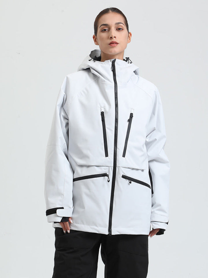 Tressa | Women’s cargo snow jacket with baggy mountain-ready shaping