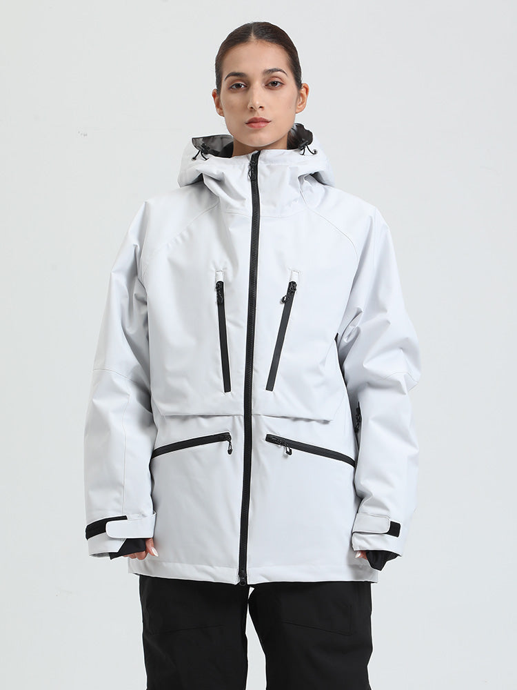 Tressa | Women’s cargo snow jacket with baggy mountain-ready shaping