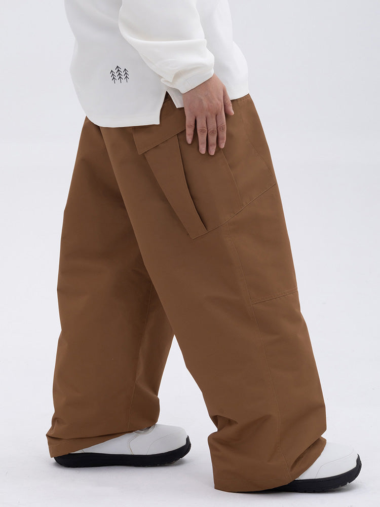 Zayra | Women’s baggy freestyle snow pants with a double-knee workwear silhouette