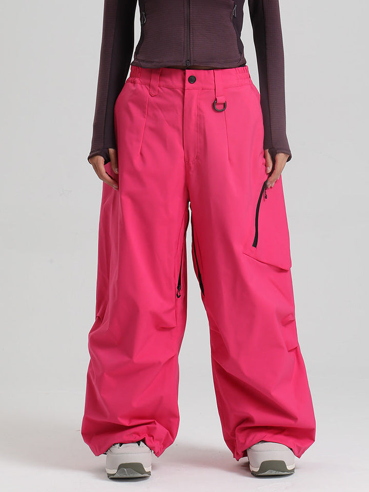 Letha | Women’s baggy snow pants with urban-inspired cargo shaping
