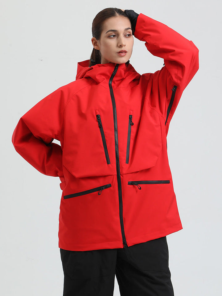 Tressa | Women’s cargo snow jacket with baggy mountain-ready shaping